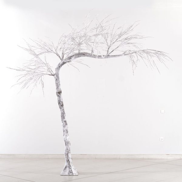 9830-6 Supergreens Τεχνητό Δέντρο Γυμνό Χιονισμένο Λευκό 320 εκ.