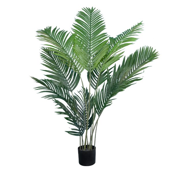 GloboStar® Artificial Garden ARECA PALM TREE 20009 Τεχνητό Διακοσμητικό Φυτό Φοινικόδεντρο Αρέκα Υ160cm