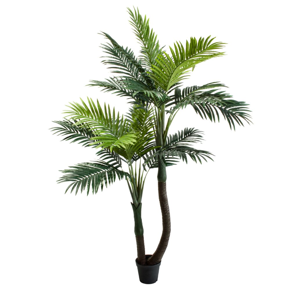 GloboStar® Artificial Garden ARECA PALM TREE 20421 Τεχνητό Διακοσμητικό Φυτό Φοινικόδεντρο Αρέκα Υ260cm