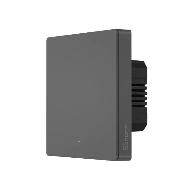 GloboStar® 80090 SONOFF M5-1C-86 SwitchMan Mechanical Smart Switch WiFi & Bluetooth AC 100-240V Max 10A 2200W (10A/Way) 1 Way