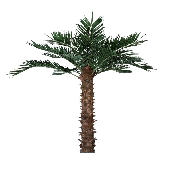GloboStar® Artificial Garden COCONUT PALM TREE 20435 Τεχνητό Διακοσμητικό Φοινικόδεντρο Κοκοφοίνικας Υ400cm